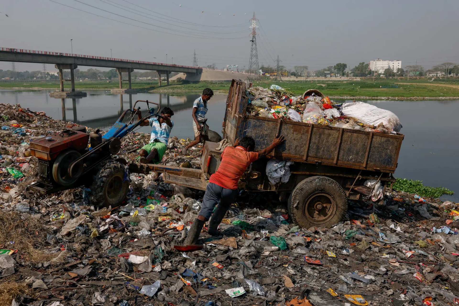 Environmental volunteers in action